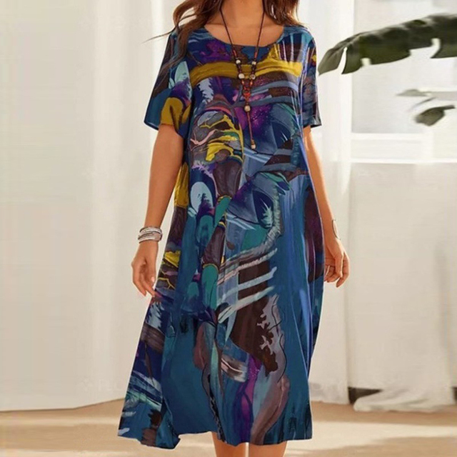 LD | Moeiteloze off-the-shoulder maxi jurk