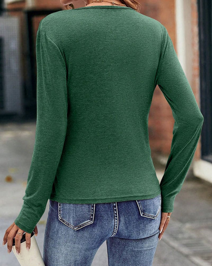 Moderne en modieuze winterblouse