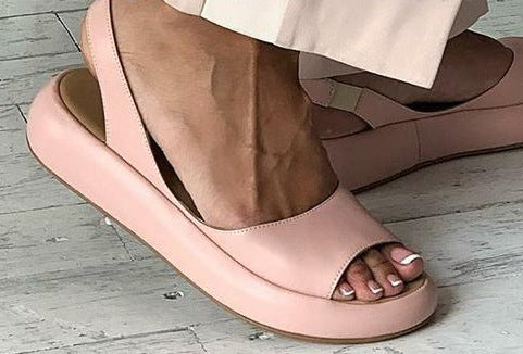 LD | platte lente-zomersandalen voor vrouwen