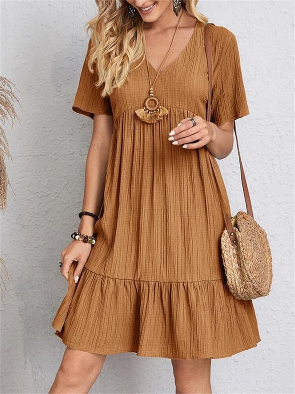 LD | Roberta - Retro dameskleding met V-hals
