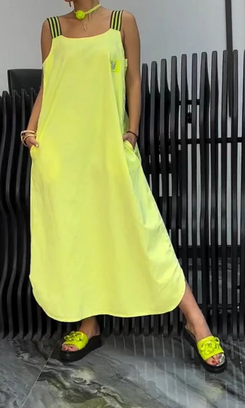 LD | Vibrerende maxi jurk