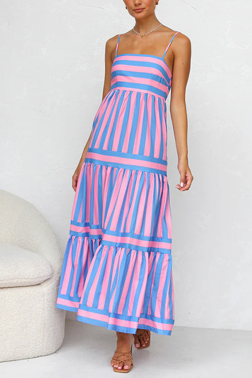 LD | Ava zonsondergang maxi jurk