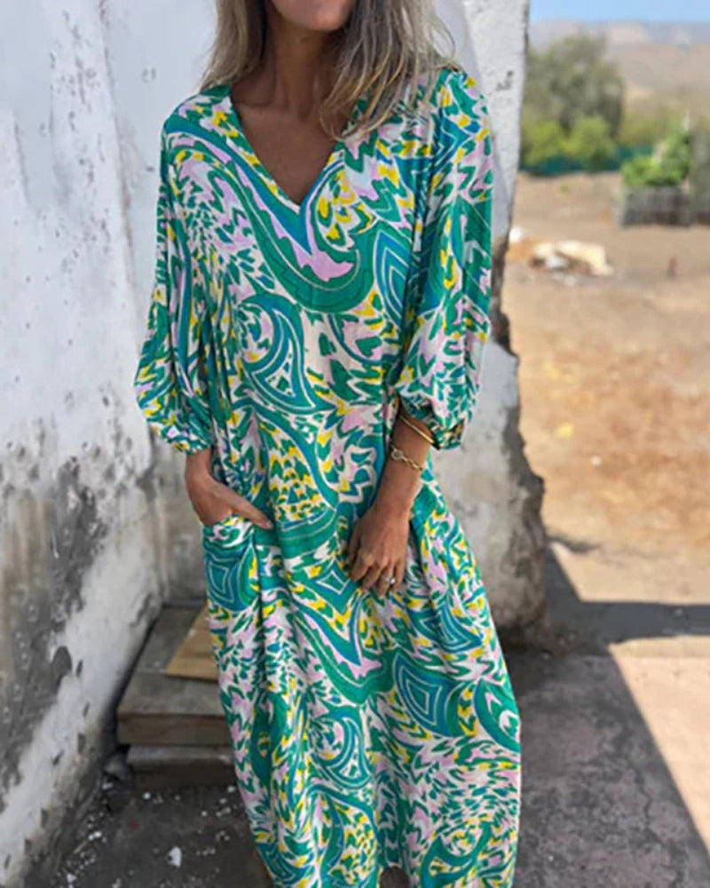 LD Bohème maxi jurk