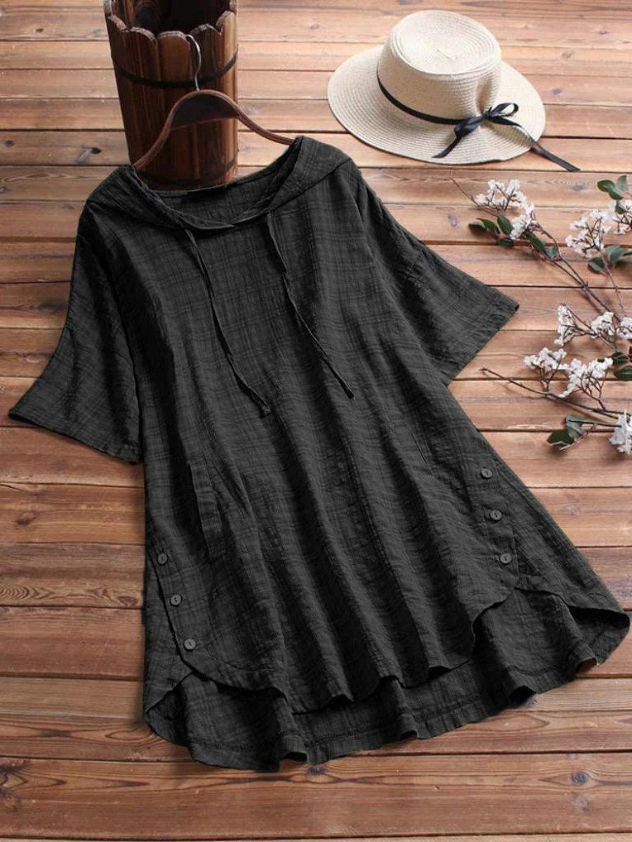 LD | Vintage & Stijlvolle Losse Blouse