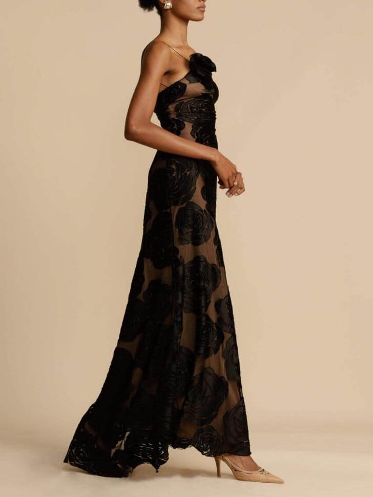 LD | Sara : Bloemige maxi jurk