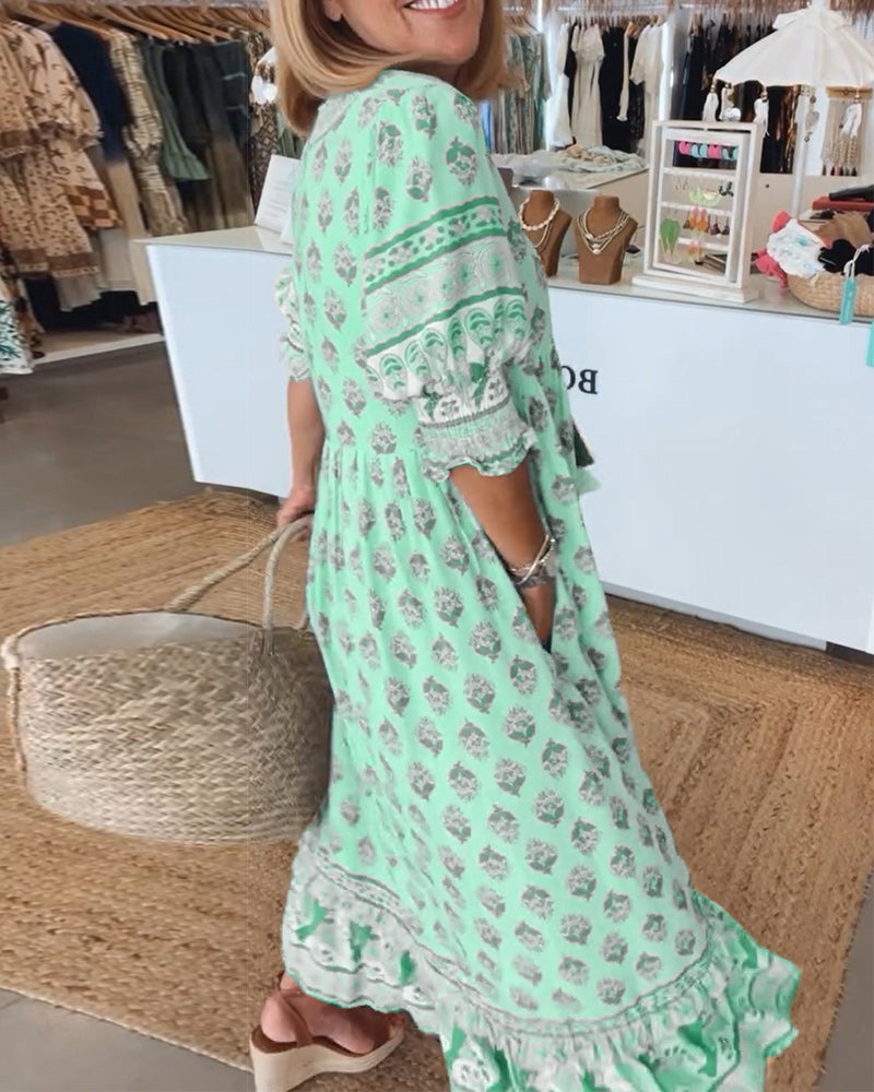 LD | Boho-chique maxi jurk