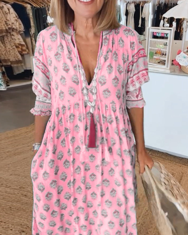 LD | Boho-chique maxi jurk