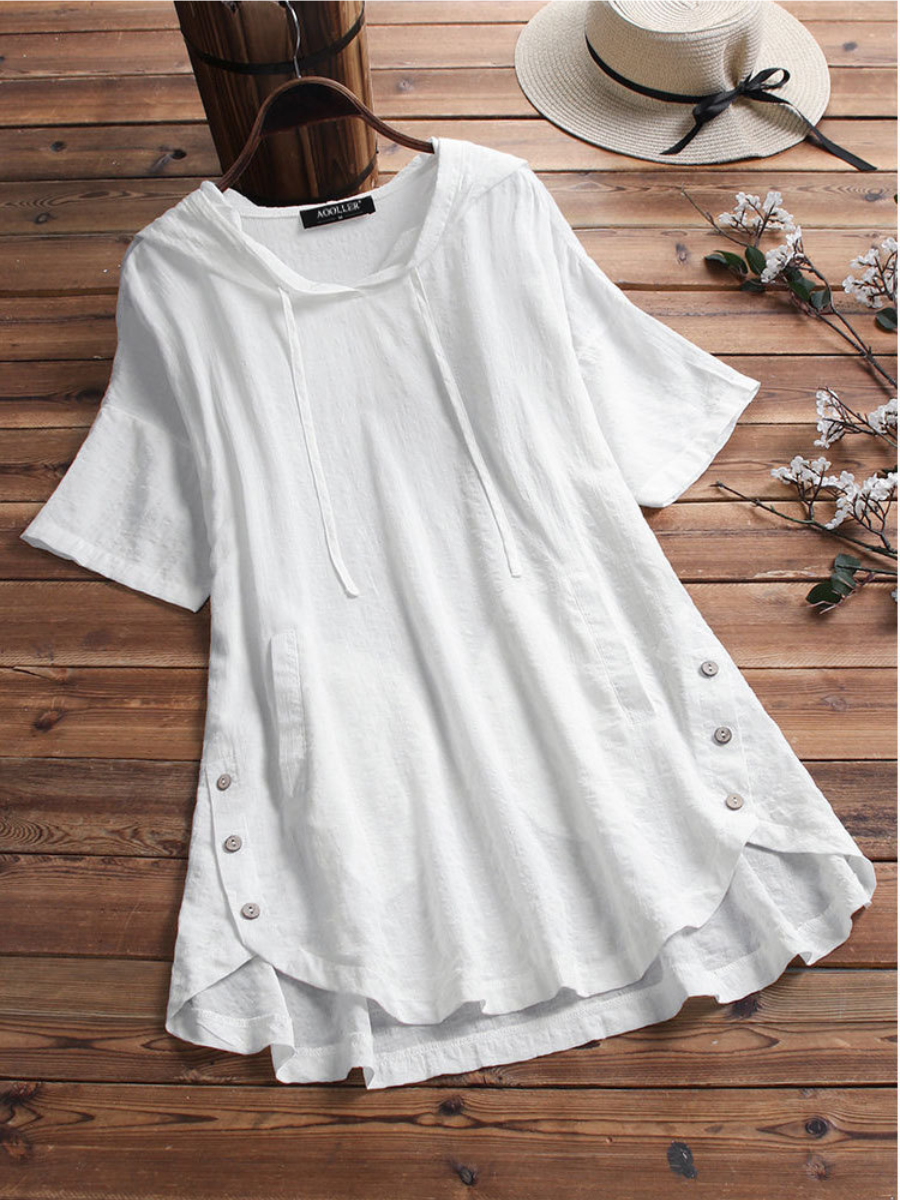 LD | Vintage & Stijlvolle Losse Blouse