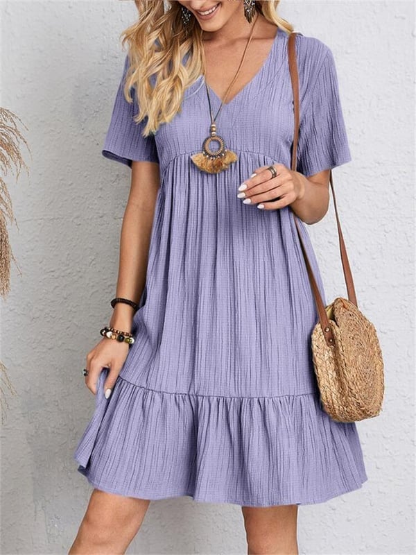 LD | Roberta - Retro dameskleding met V-hals