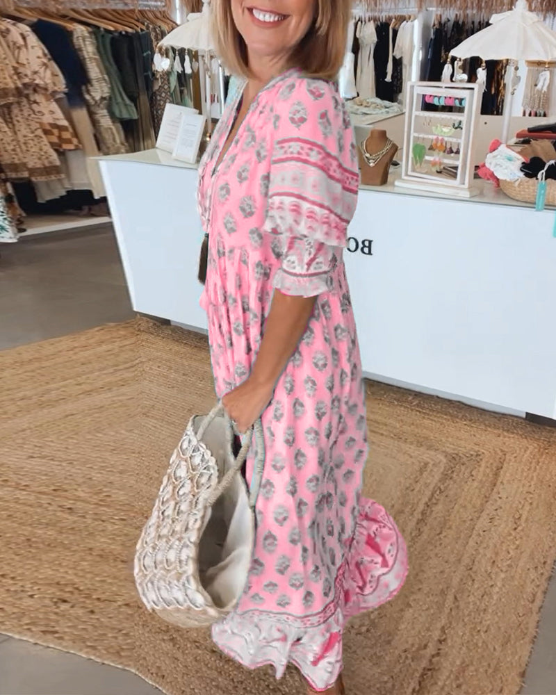 LD | Boho-chique maxi jurk