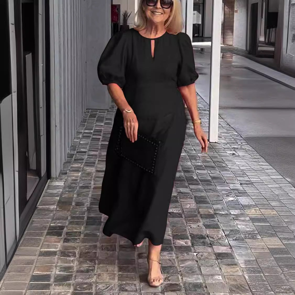 LD | Tijdloos chique maxi jurk