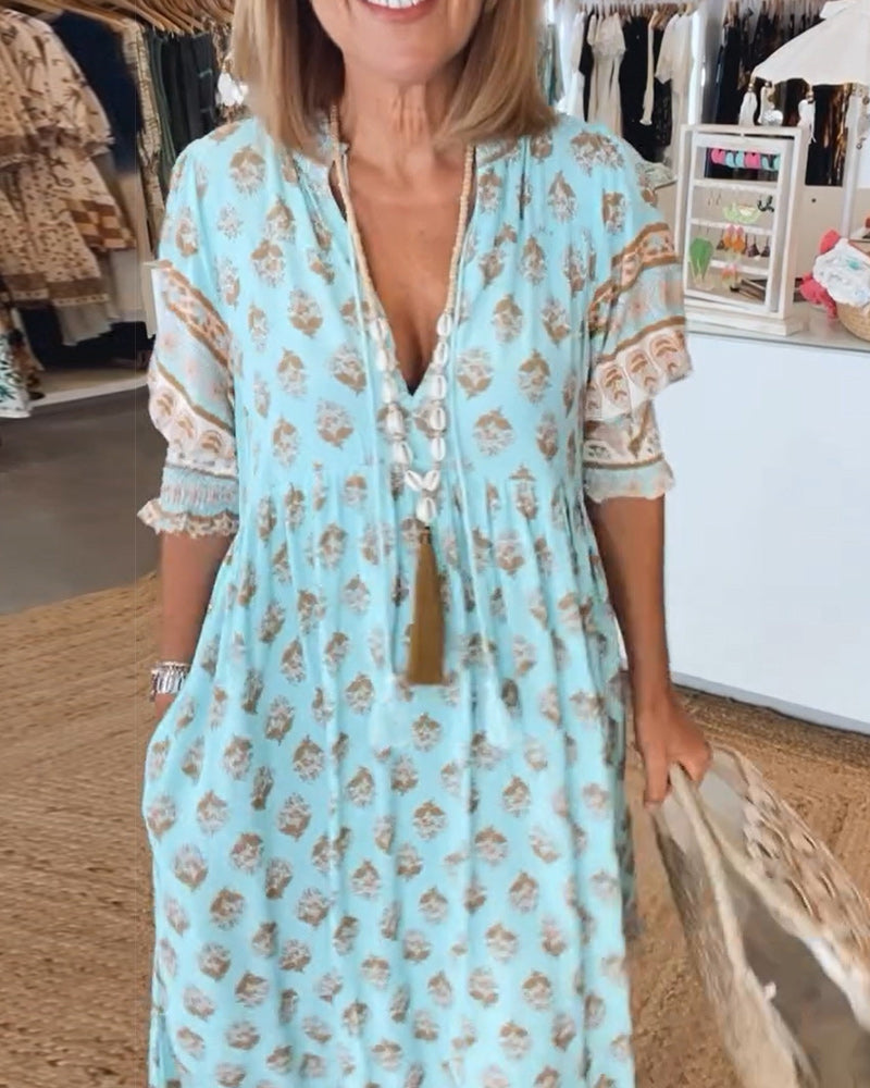 LD | Boho-chique maxi jurk
