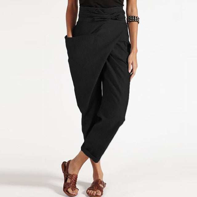 LD | Elegante korte broek met overslag