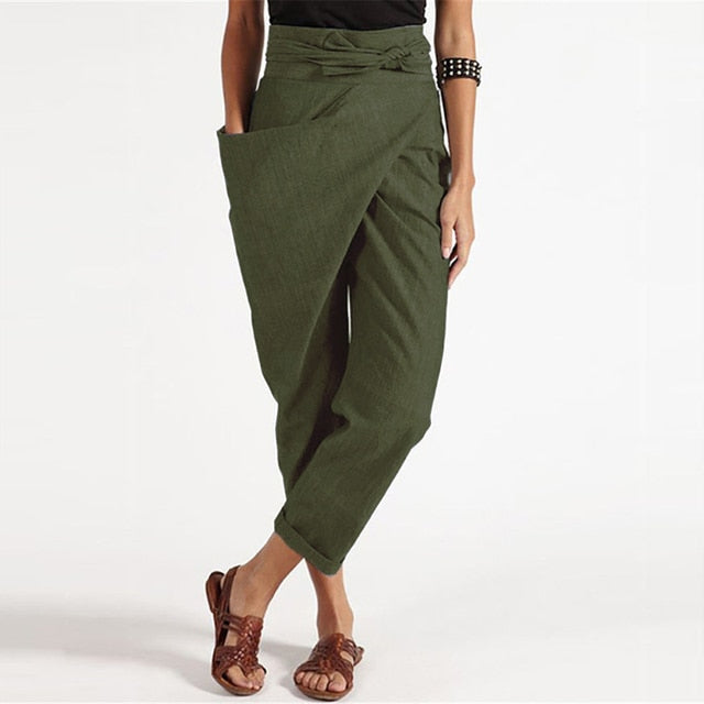LD | Elegante korte broek met overslag