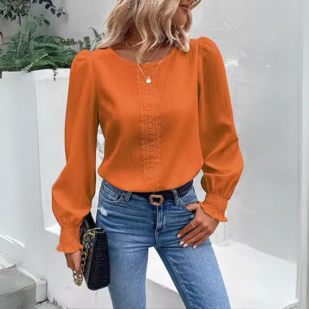 Moderne en veelzijdige winterblouse