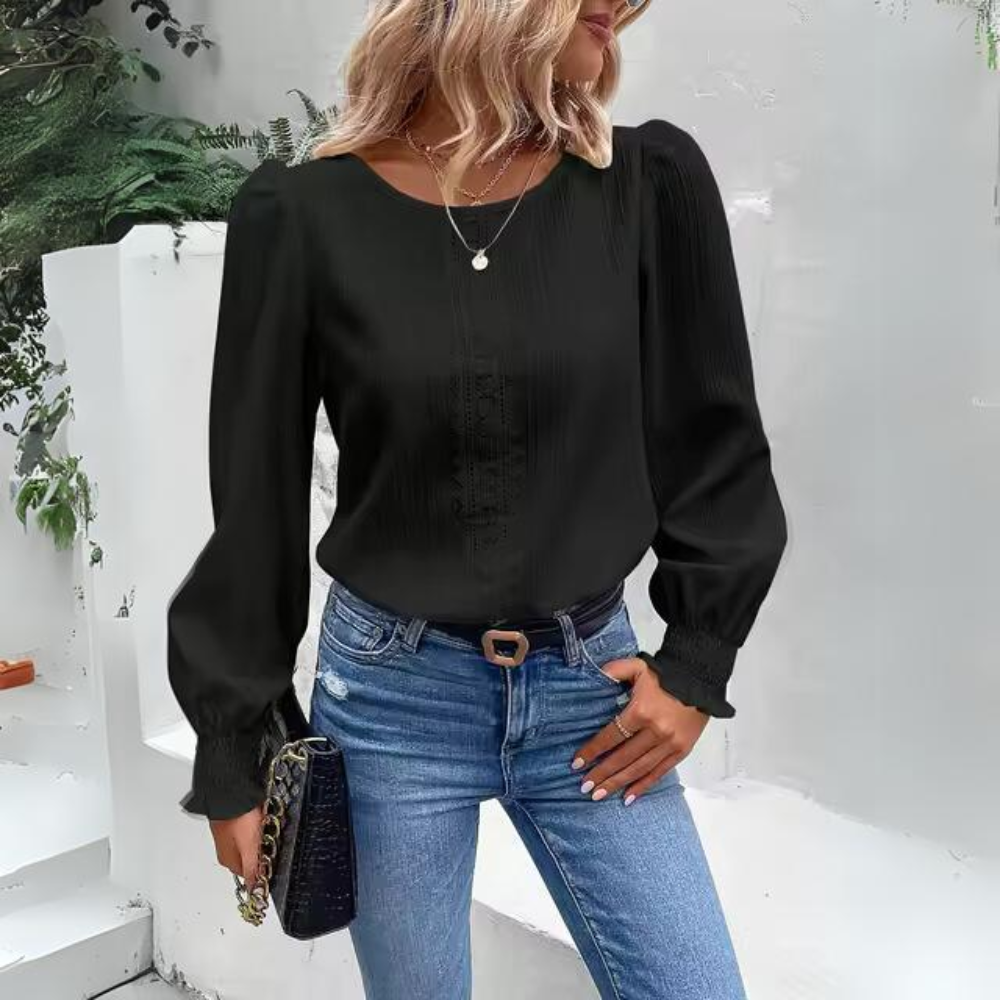 Moderne en veelzijdige winterblouse