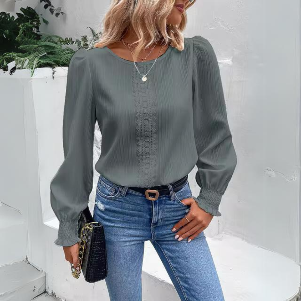 Moderne en veelzijdige winterblouse