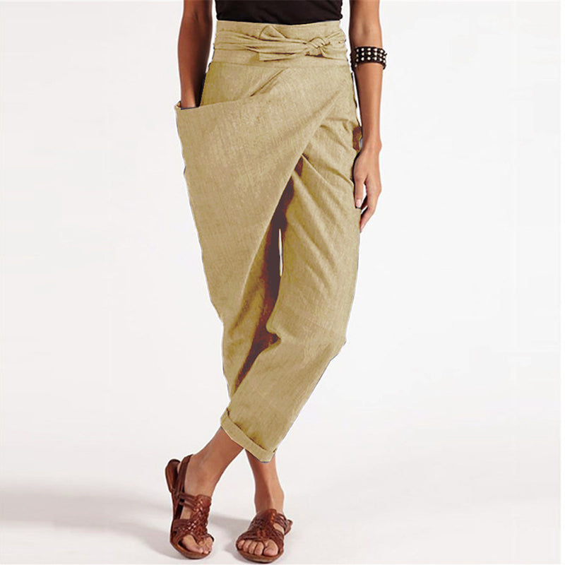 LD | Elegante korte broek met overslag