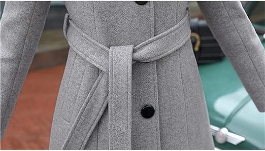 LD | Trenchcoat met één rij knopen en zakken