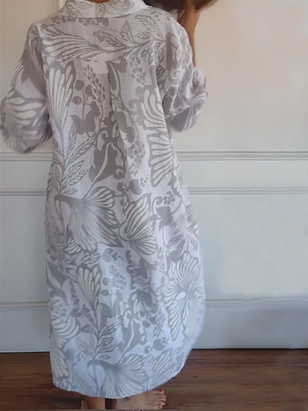 LD | Klassieke vloeiende maxi jurk