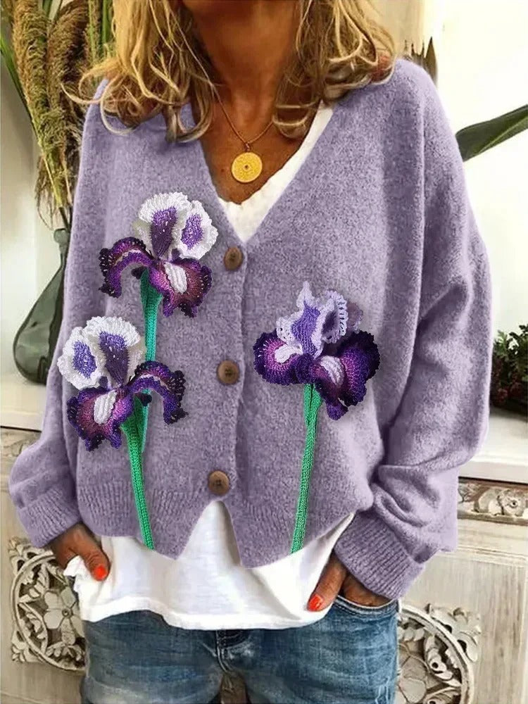 LD | Bedrukt vest met knoopsluiting