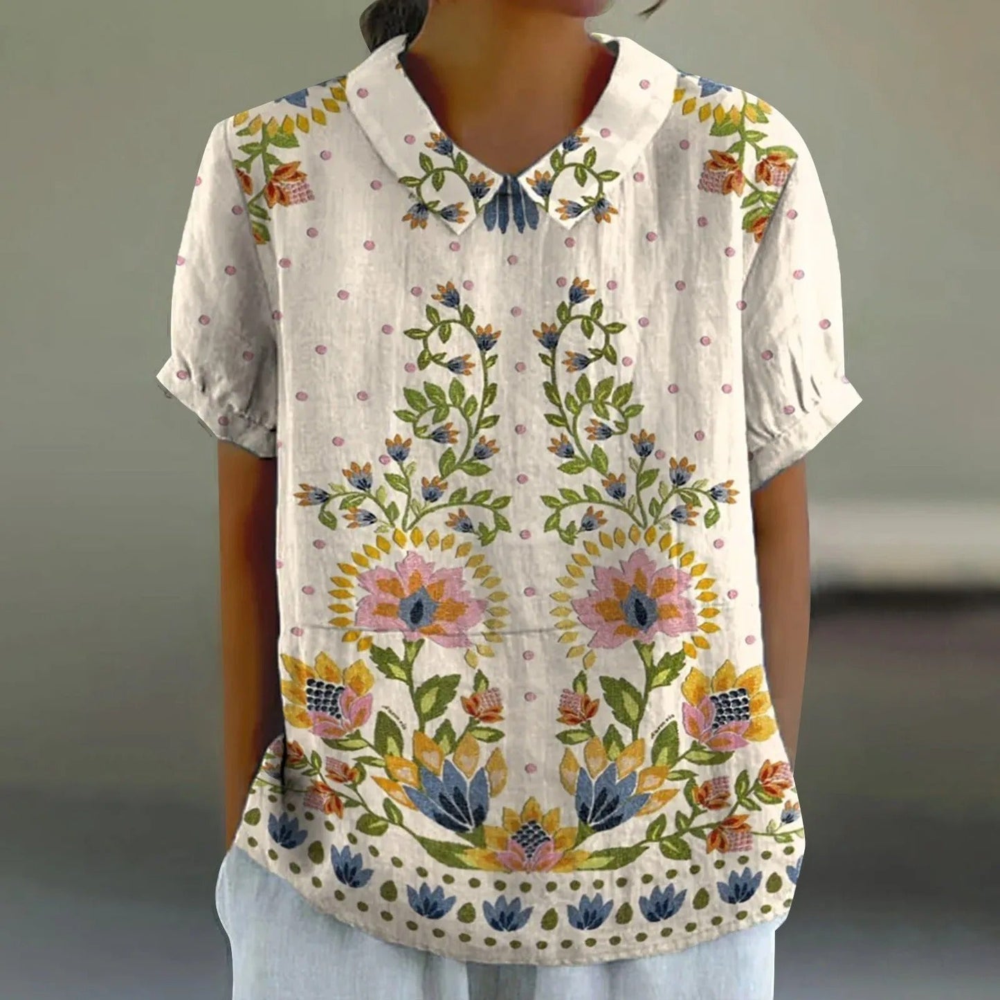 LD | Blouse met bloemenprint voor dames