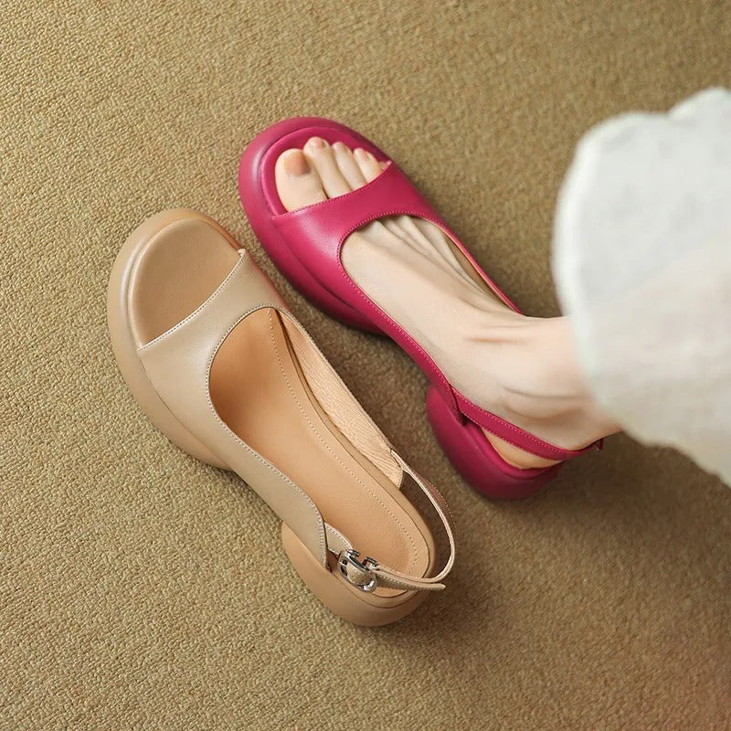 LD | Sandalen met open teen