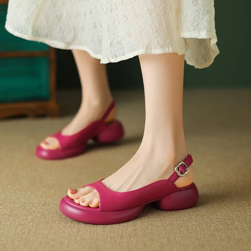 LD | Sandalen met open teen