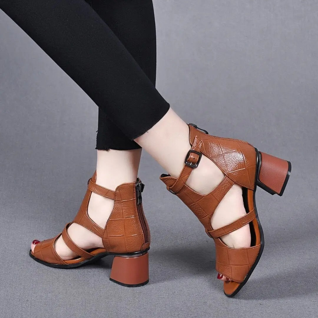 LD | Schoenen met hoge hak en verstelbare riem