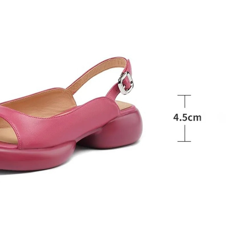 LD | Sandalen met open teen