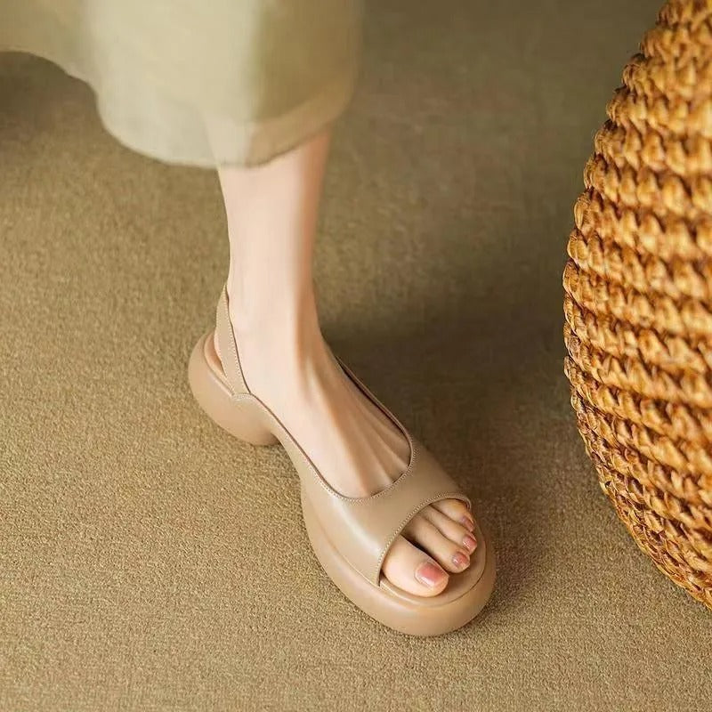 LD | Sandalen met open teen