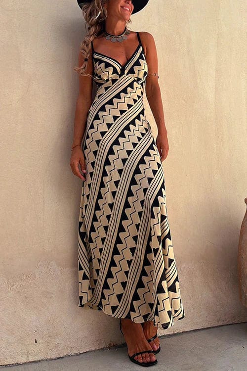 LD | Jurk met etnische print