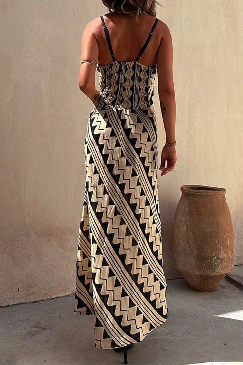 LD | Jurk met etnische print