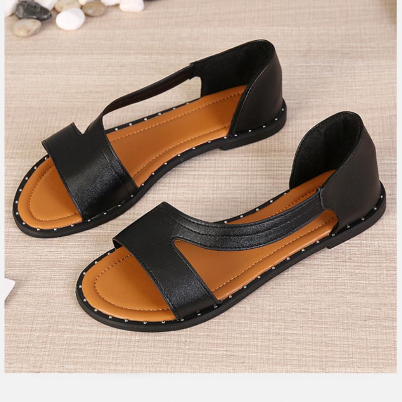 Platte zomersandalen voor vrouwen