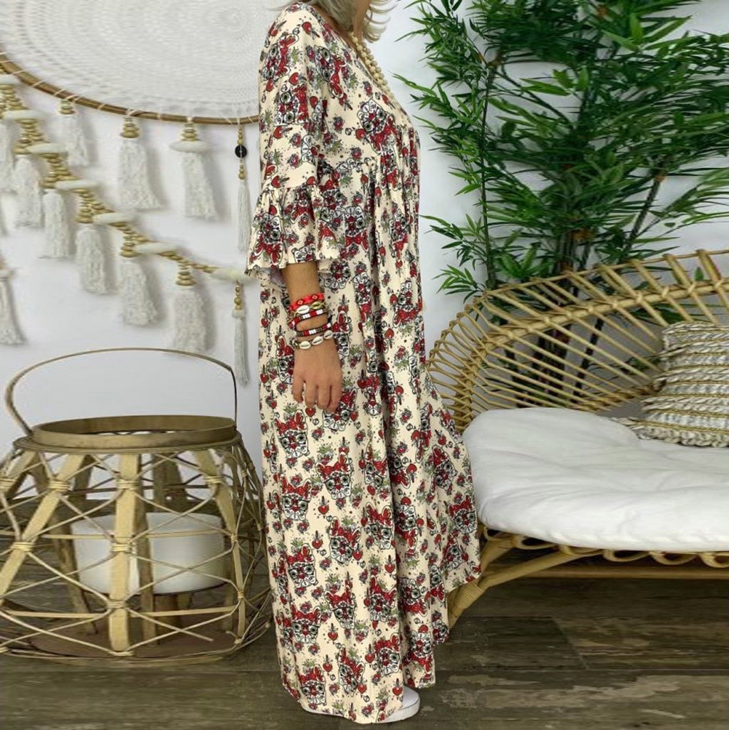 LD | "Narella" boho maxi jurk
