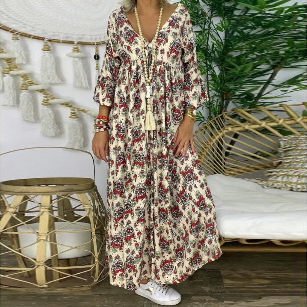 LD | "Narella" boho maxi jurk