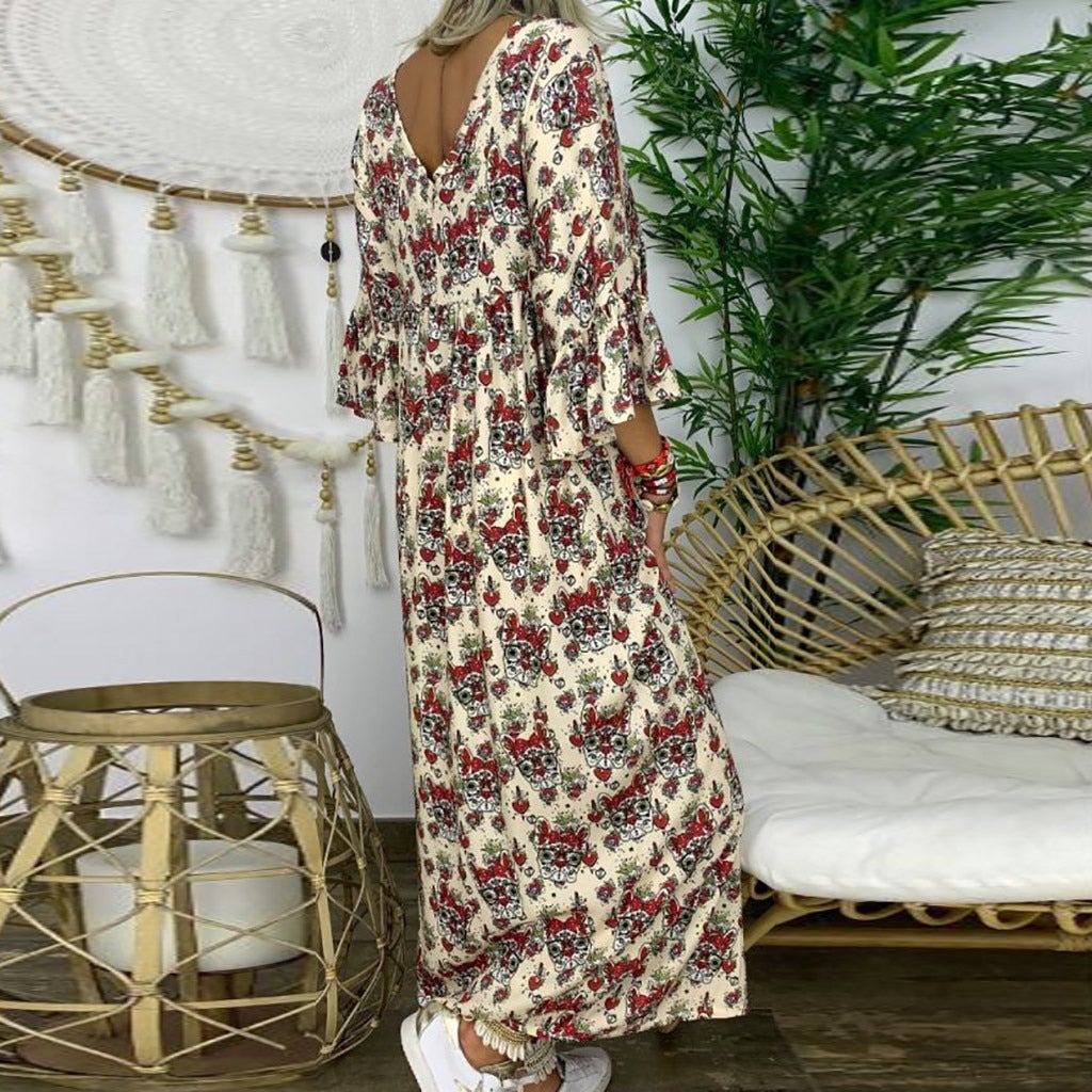 LD | "Narella" boho maxi jurk