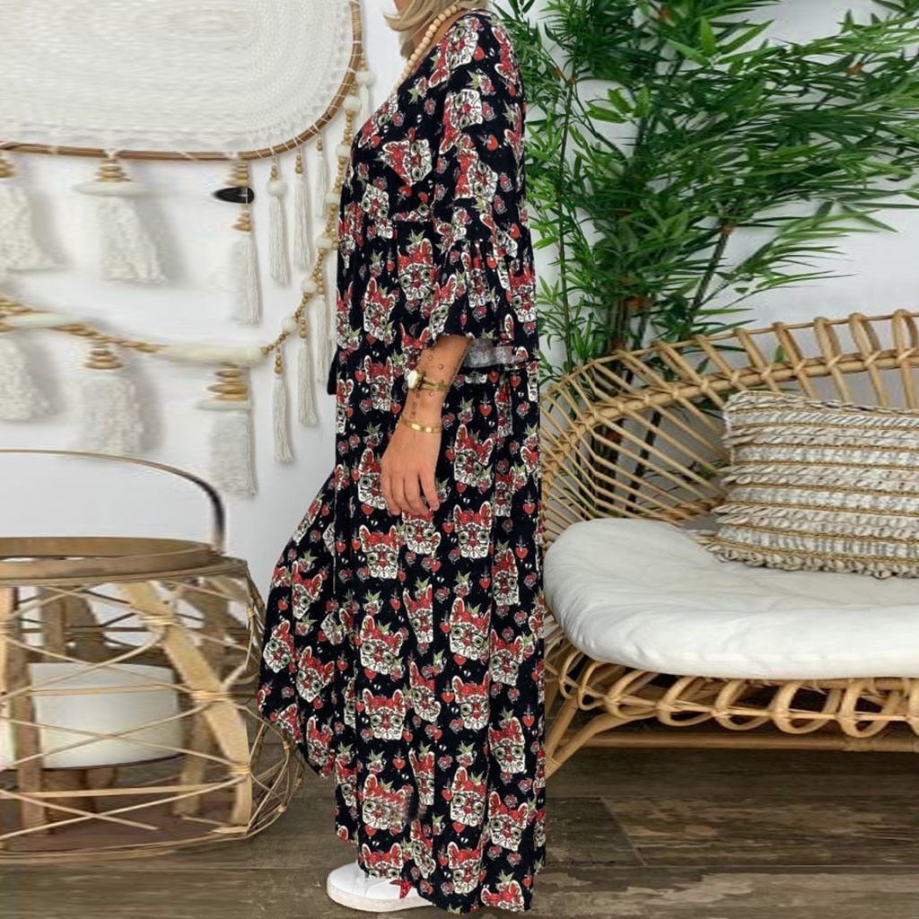 LD | "Narella" boho maxi jurk