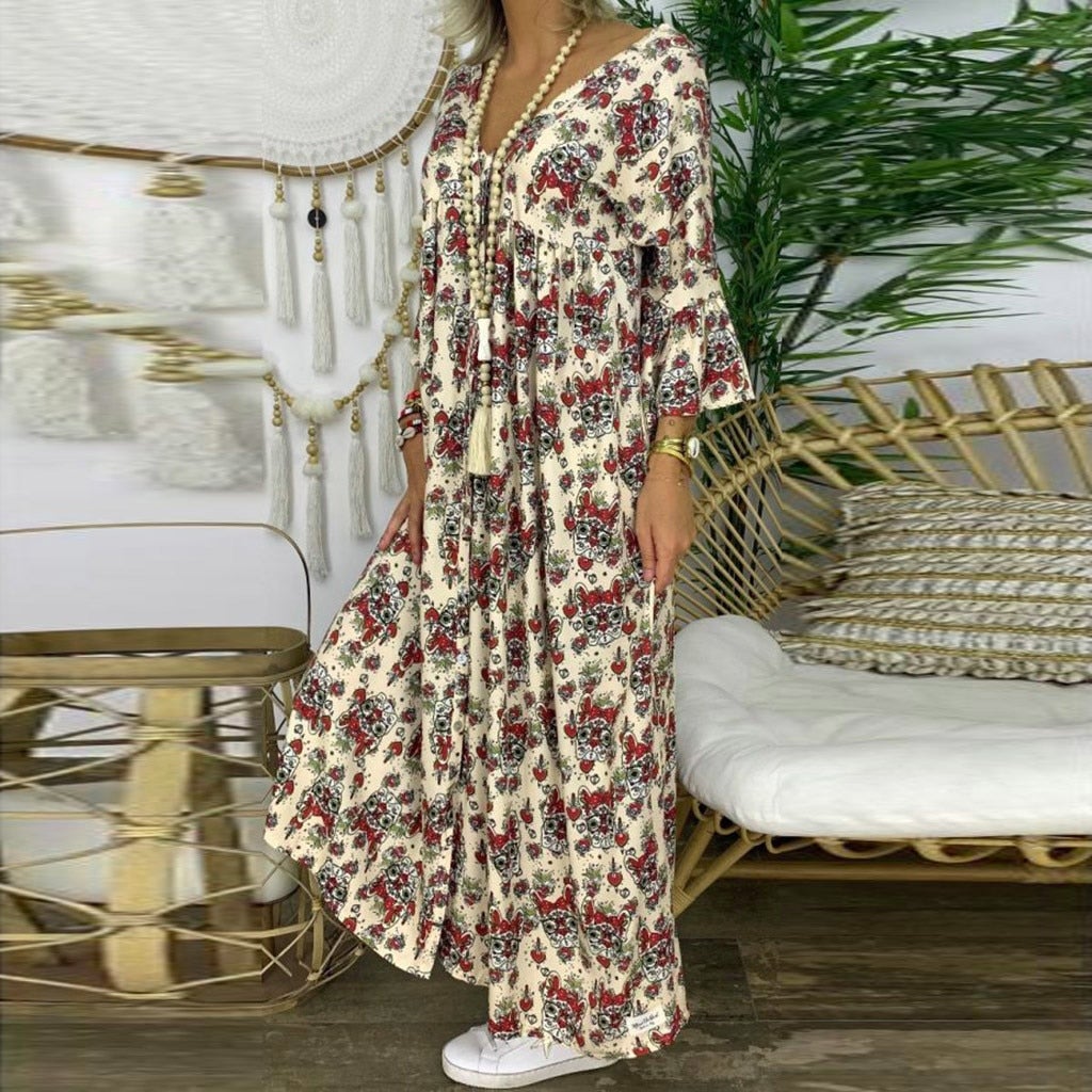 LD | "Narella" boho maxi jurk