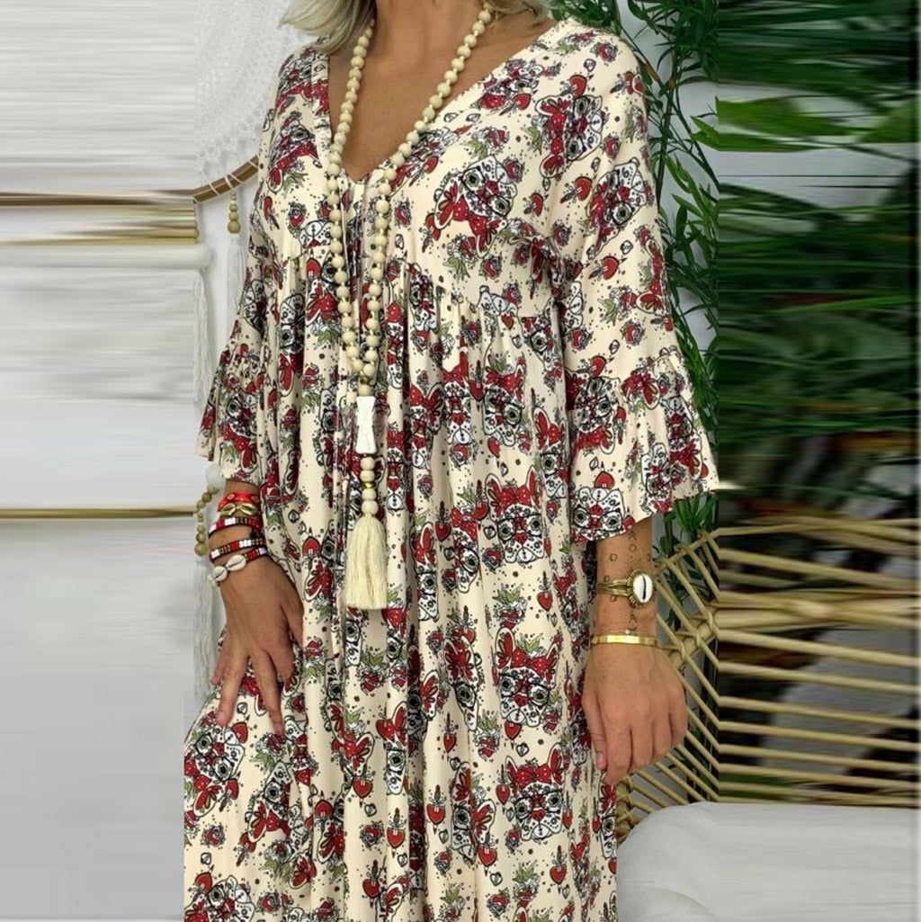 LD | "Narella" boho maxi jurk