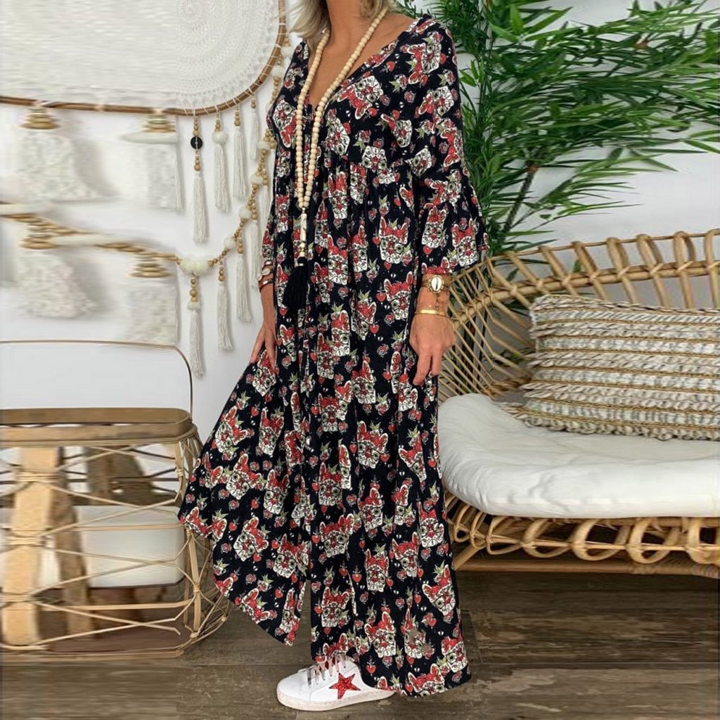 LD | "Narella" boho maxi jurk