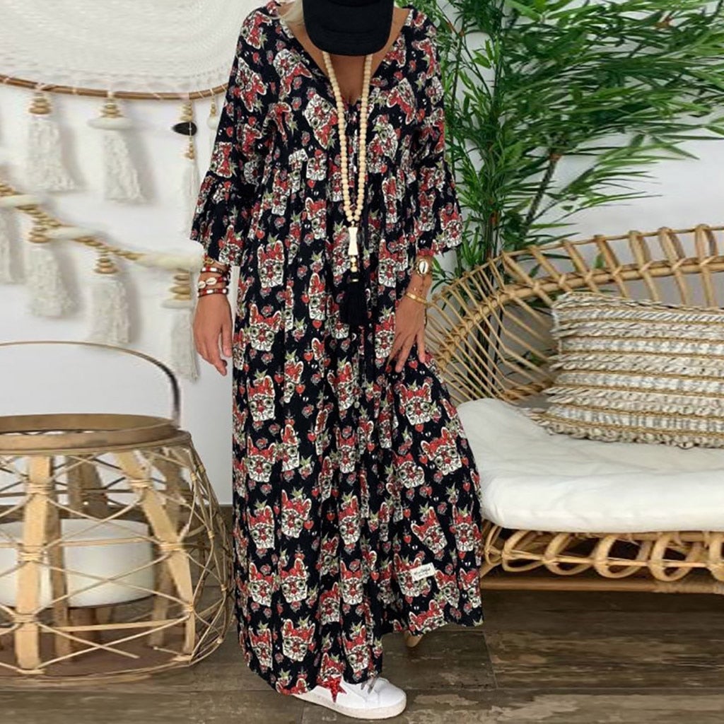 LD | "Narella" boho maxi jurk