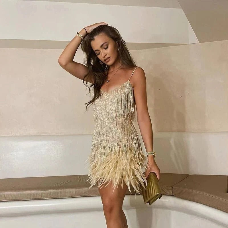 LD | elegante mini jurk voor avond gelegenheden