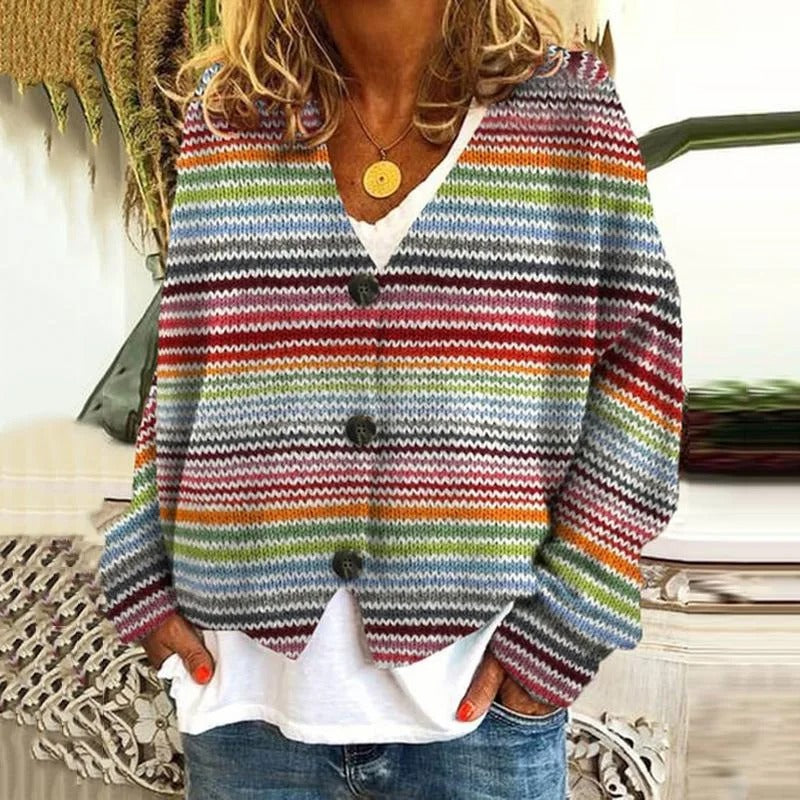 LD | Boho patchwork vest met bloemen