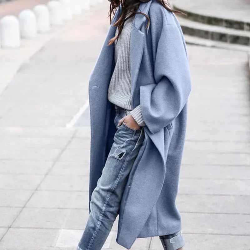 LD | Elegante jas met oversized revers