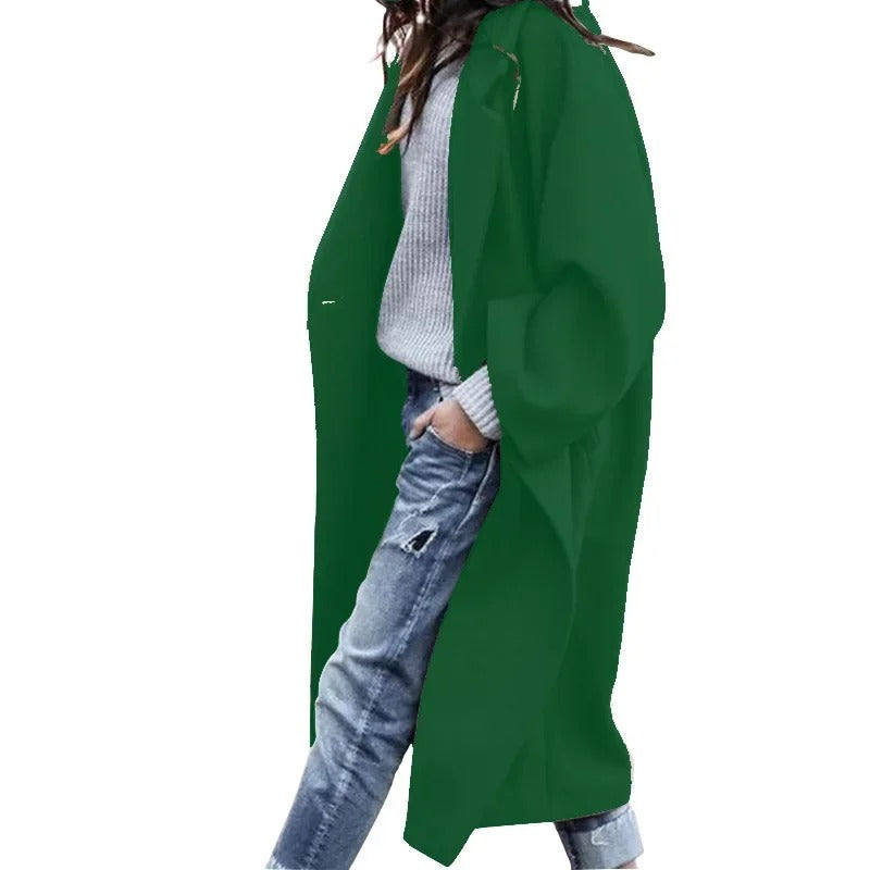 LD | Elegante jas met oversized revers