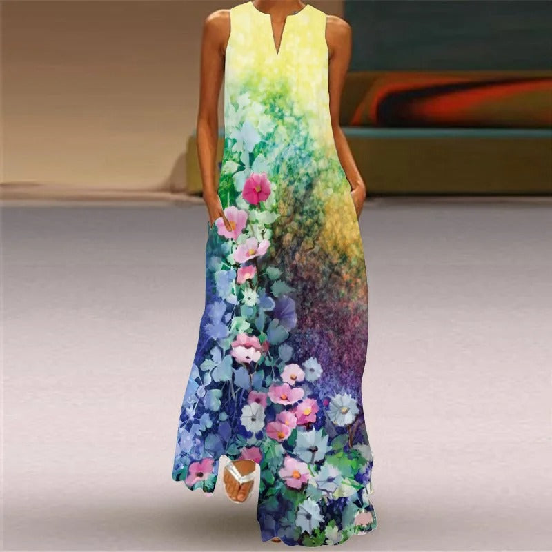 LD | Jurk met retroprint