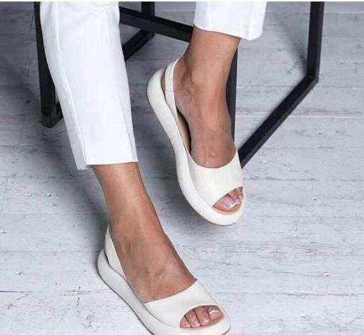 LD | platte lente-zomersandalen voor vrouwen