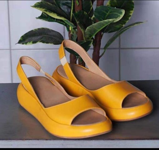 LD | platte lente-zomersandalen voor vrouwen