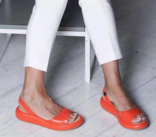 LD | platte lente-zomersandalen voor vrouwen